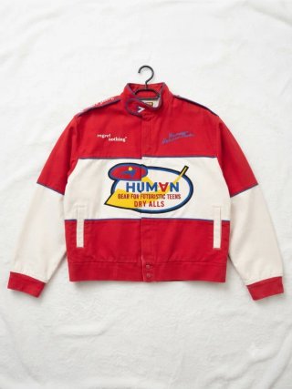 Chaqueta Human Made Dry Alls Roja y Blanca