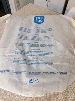 Saco TUCTUC para carrito de bebé con estampado