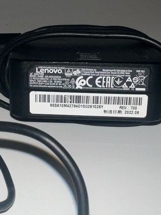 Cargador Portátil Lenovo 65W