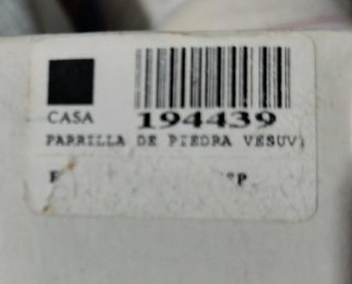 Parrilla de piedra de mesa CASA Vesuv (NUEVA)