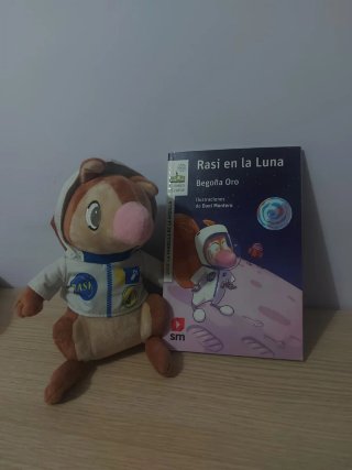 Libro Rasi más peluche, precio de cada uno.