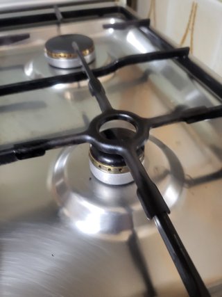 Cocina de gas Indesit con horno