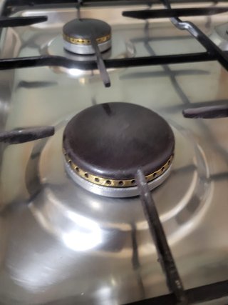 Cocina de gas Indesit con horno
