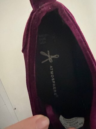 Bambas de Terciopelo Moradas
