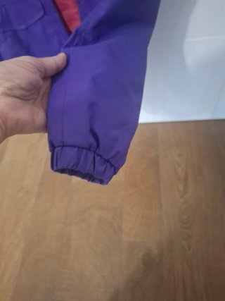 Chubasquero cortavientos reversible mujer