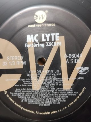 MC Lyte - Keep On, Keepin' On 12 Vinilo