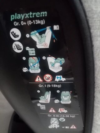 Silla de coche Playxtrem para niños