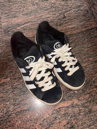 Adidas Campus Zapatillas Negras Verdaderas