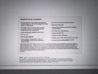 MacBook Pro 13 2020 i5 16GB 1TB