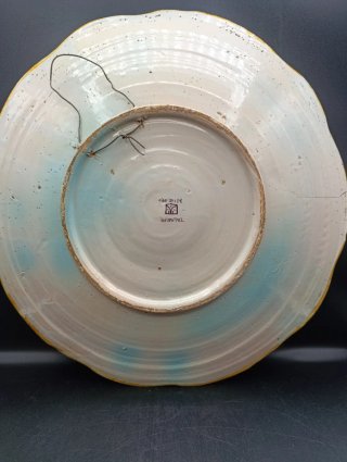 Gran plato de cerámica Niveiro