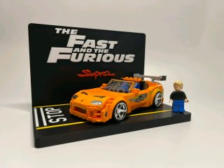 Expositor Lego Speed Champions Toyota Supra 77260