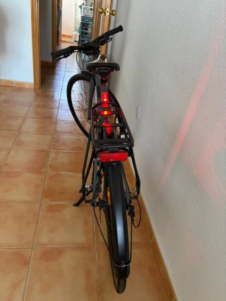 Bicicleta Urbana Elops Speed 900 Gris