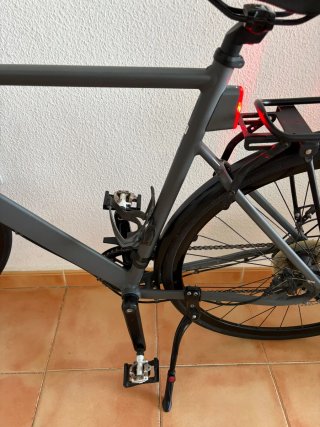 Bicicleta Urbana Elops Speed 900 Gris
