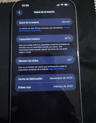 iPhone 16 Pro Max Blanco 256gb