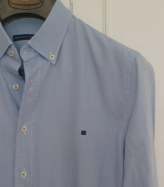 Camisa Purificación García Azul Talla L