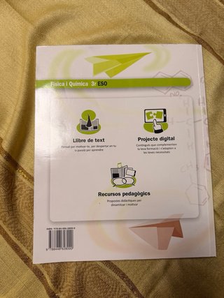 Libro Física i Química 3r ESO McGrawHill (català)