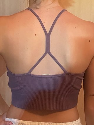 Top lencero morado