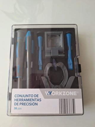 Kit Herramientas Precisión WORKZONE 38 pzs