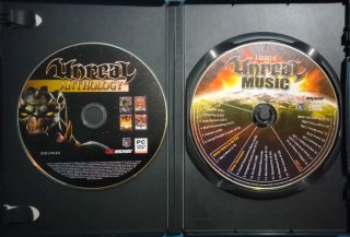 Unreal Anthology PC DVD.