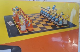 Ajedrez 3D Los Simpson