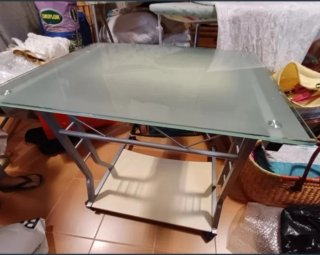 Escritorio de Cristal templado