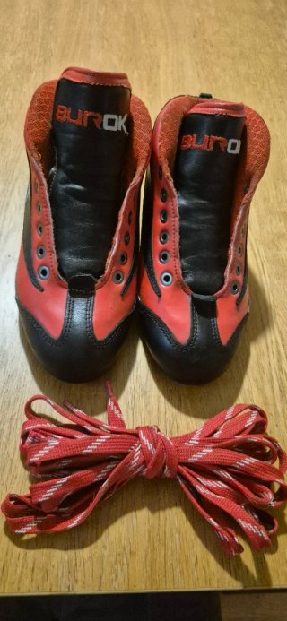 Botas de Patines de Hockey Burok, talla 38