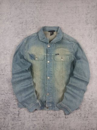 Giacca Diesel Denim Y2K Cropped Boxy