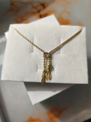Cadena  cordón de Oro 18k