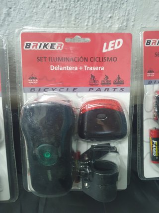 3 Sets de Luces LED para Bicicleta Briker