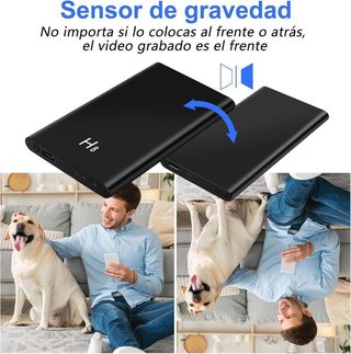 TANGMI H8 Cámara Espía Sensor Gravedad 1080P HD