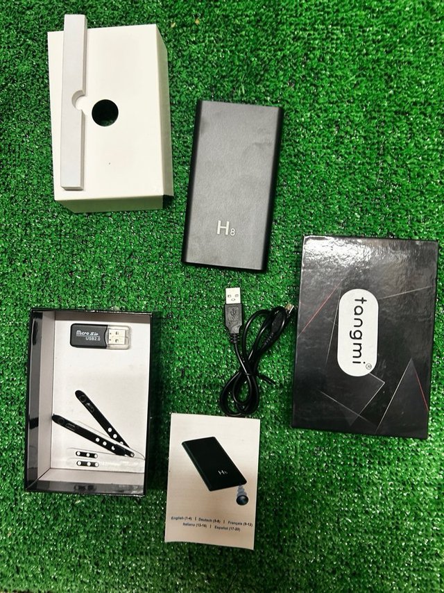 TANGMI H8 Cámara Espía  Sensor  Gravedad 1080P HD