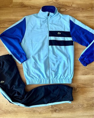 Chándal Lacoste Azul y Negro