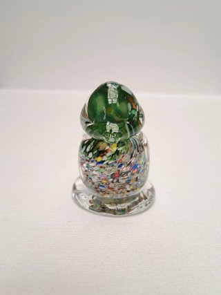 Pisapapeles de Cristal Soplado Figura Pájaro