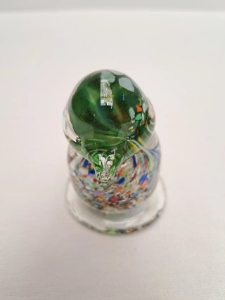Pisapapeles de Cristal Soplado Figura Pájaro