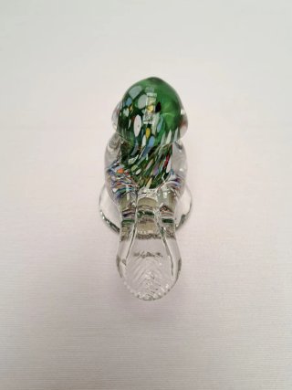 Pisapapeles de Cristal Soplado Figura Pájaro