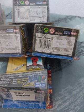 Lote de 7 Figuras Marvel Figure Factory Toybiz
