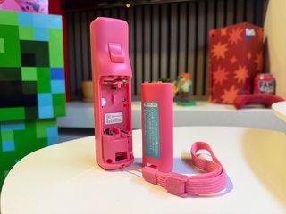 Pack Mando Wii Rosa + Nunchuk Original
