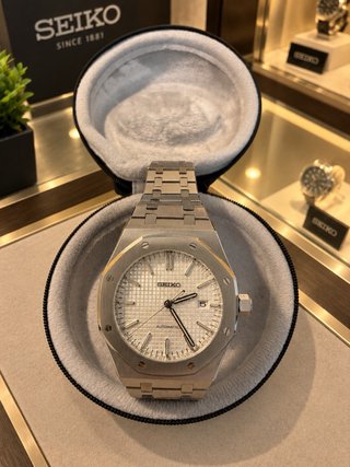 Seiko Mod Oak Plata y Oro