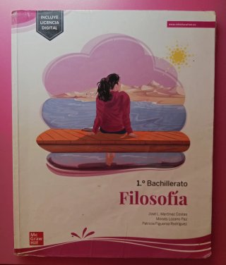 Libro de Filosofía 1º Bachillerato.