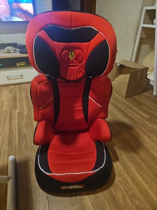 Silla de coche Ferrari Roja
