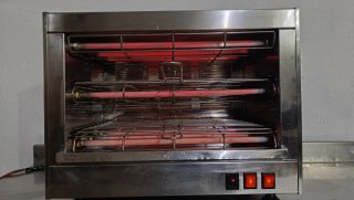 Tostador Industrial de Acero Inoxidable
