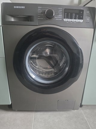 Lavadora Samsung Gris