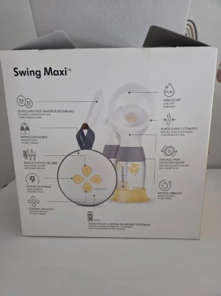 Sacaleches Eléctrico Doble Medela Swing Maxi