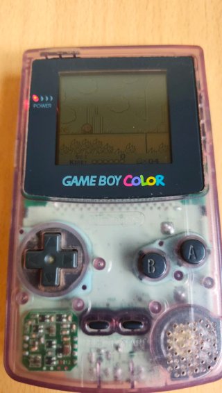 Nintendo Game Boy Color Transparente