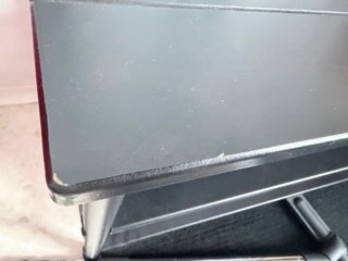 Recibidor con Perchero Metálico Negro