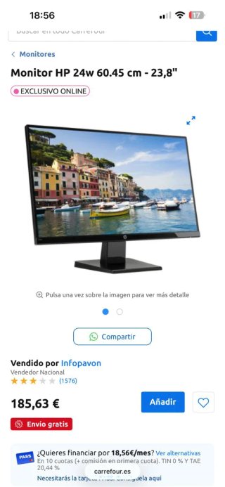 PC Sobremesa HP i5 1TB HDD + 128GB SSD