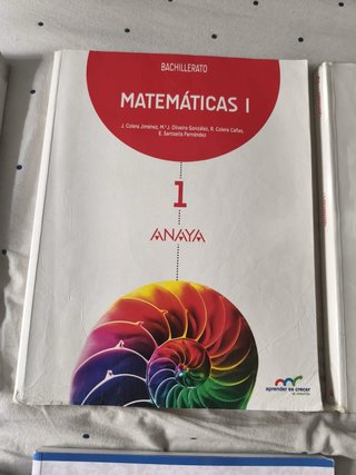 Matemáticas I. Bachillerato 1