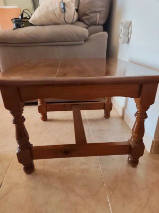 Mesa Auxiliar de Madera Maciza