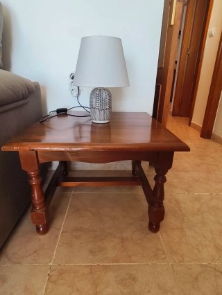 Mesa Auxiliar de Madera Maciza