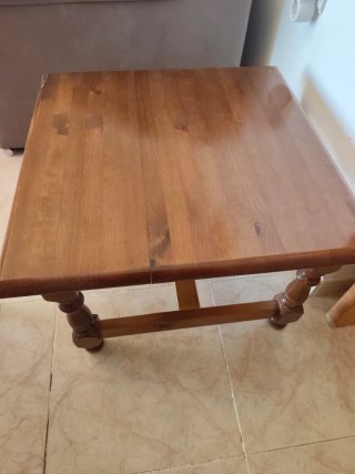 Mesa Auxiliar de Madera Maciza